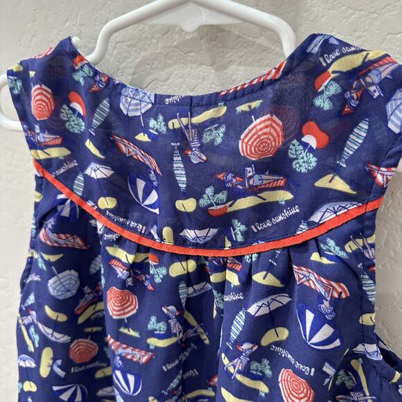 Tu Summer Beach Vacation Tank Tunic Top - Picture 5 of 8